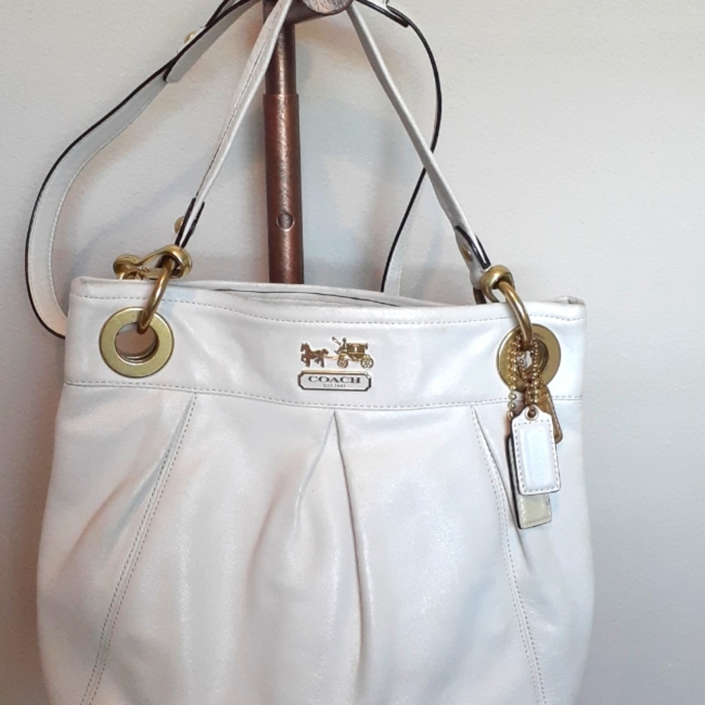 White Coach Handbag